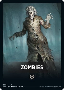 Zombies Theme Card (27) (J22)