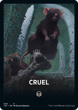Cruel Theme Card (20) (J22)