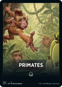 Primates Theme Card (44) (J22)