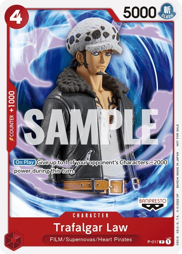 Trafalgar Law (One Piece Film Red) (P-017) (OP-PR)