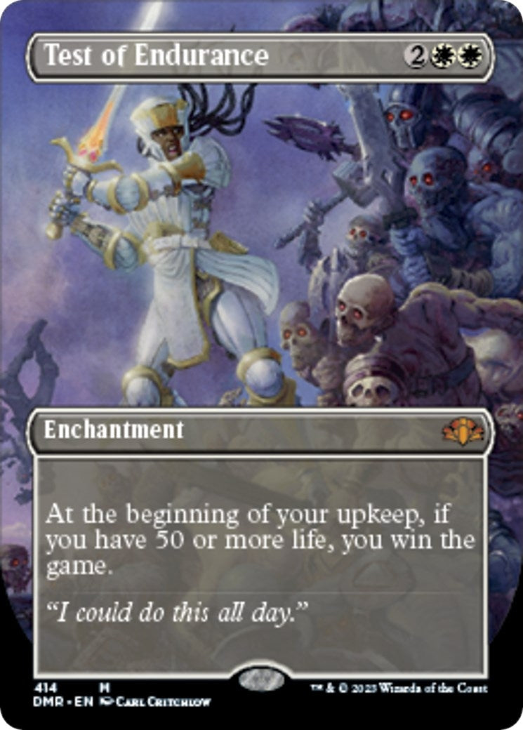 Test of Endurance (Borderless) (414) (DMR)