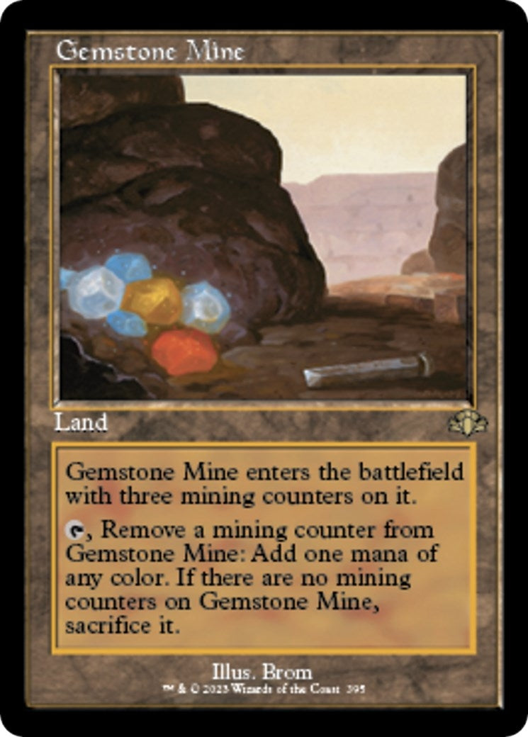 Gemstone Mine (Retro Frame) (395) (DMR)