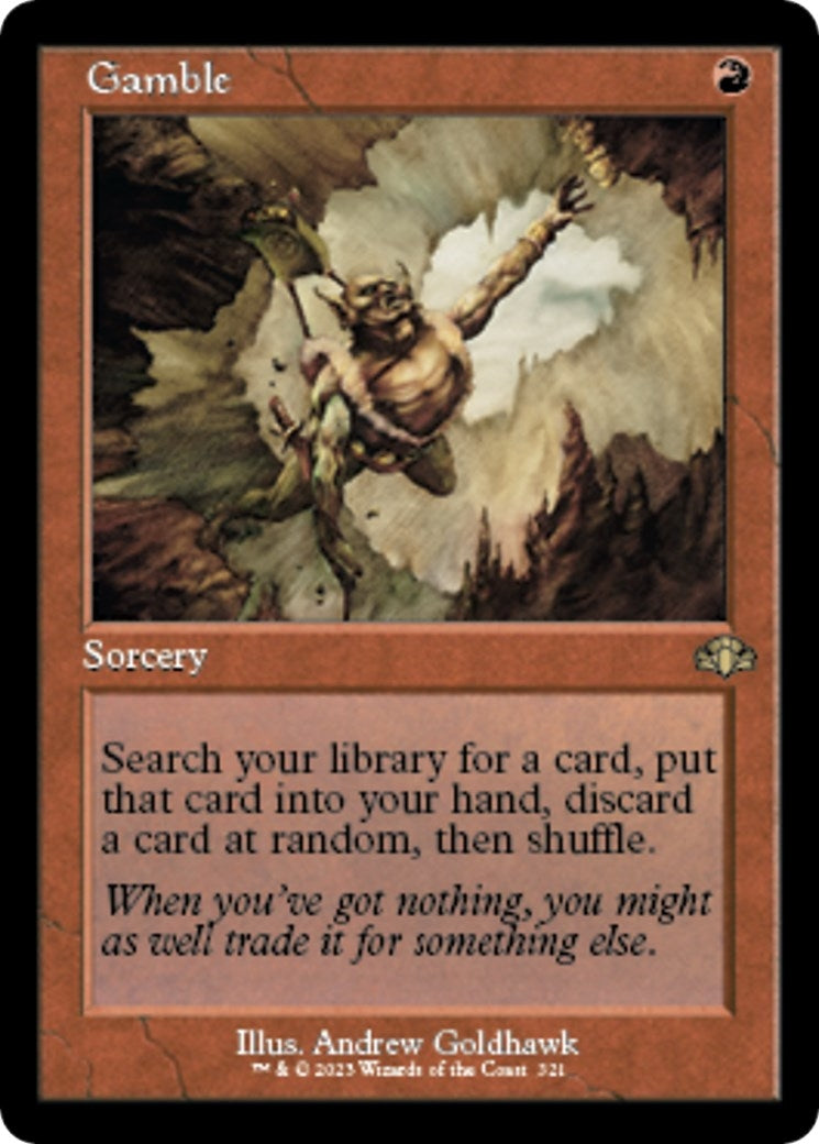 Gamble (Retro Frame) (321) (DMR)