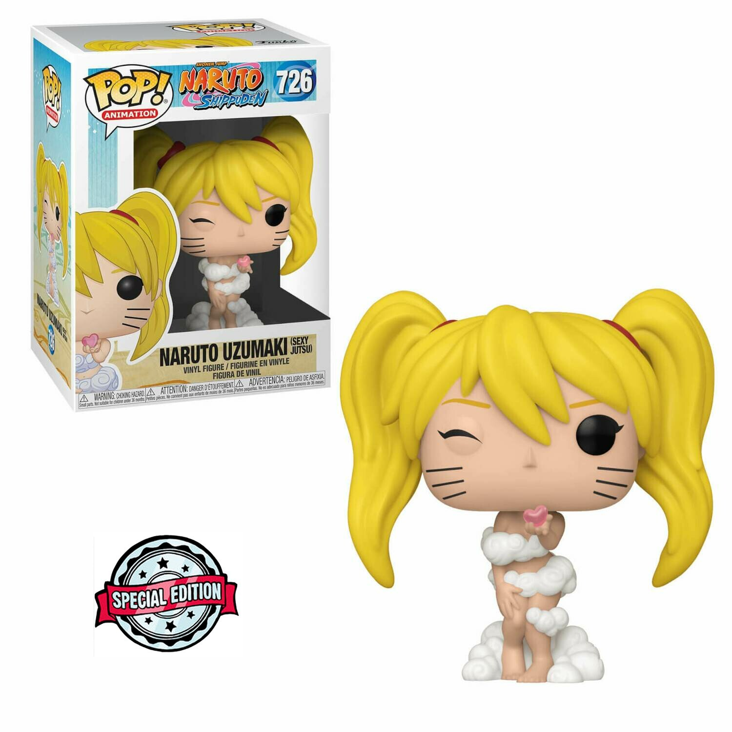 Funko Naruto Shippuden Sexy Jutsu Exclusive Pop! Vinyl Figure #726