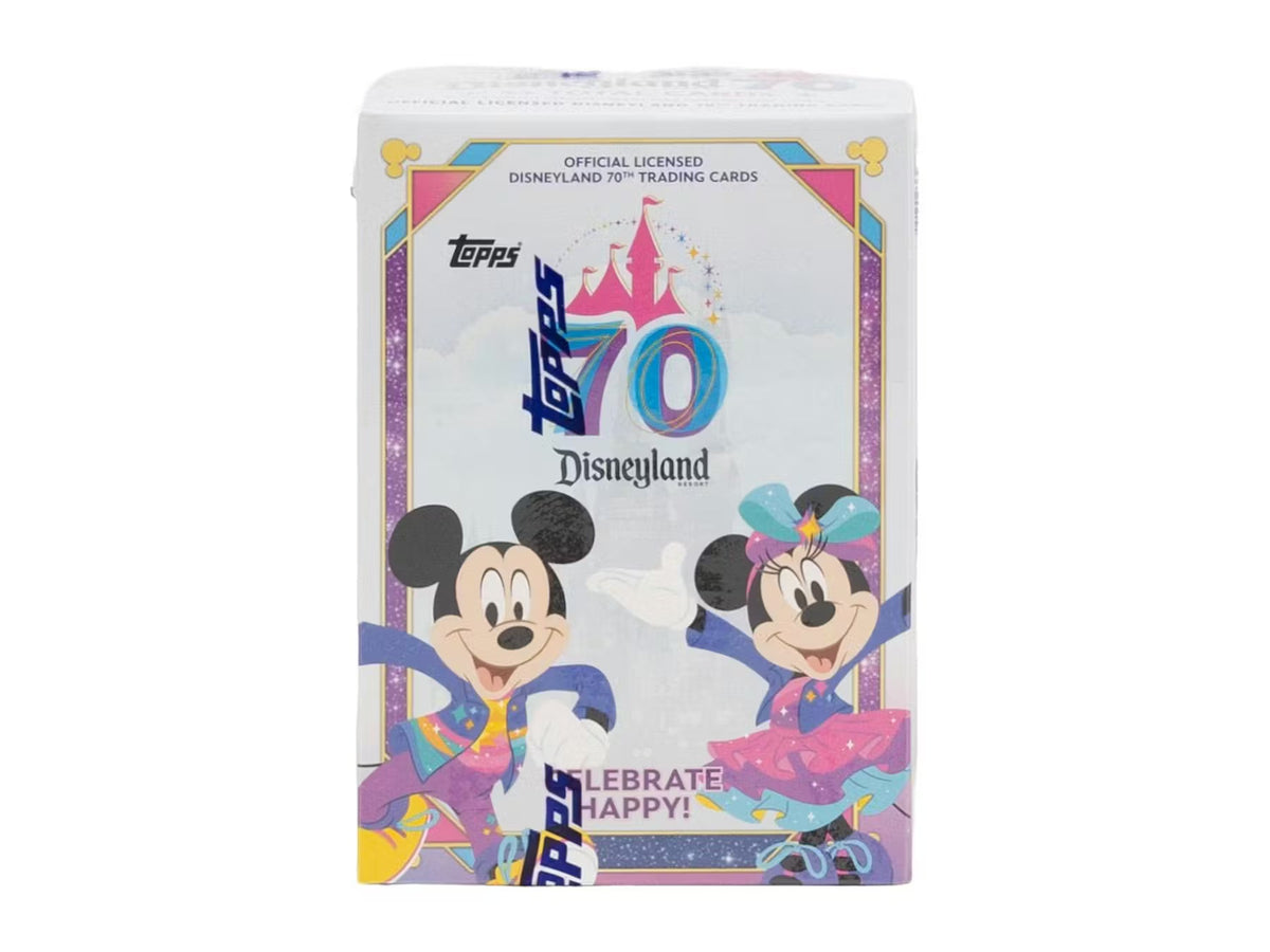 Topps Disneyland 70th Anniversary Trading Card Value Box