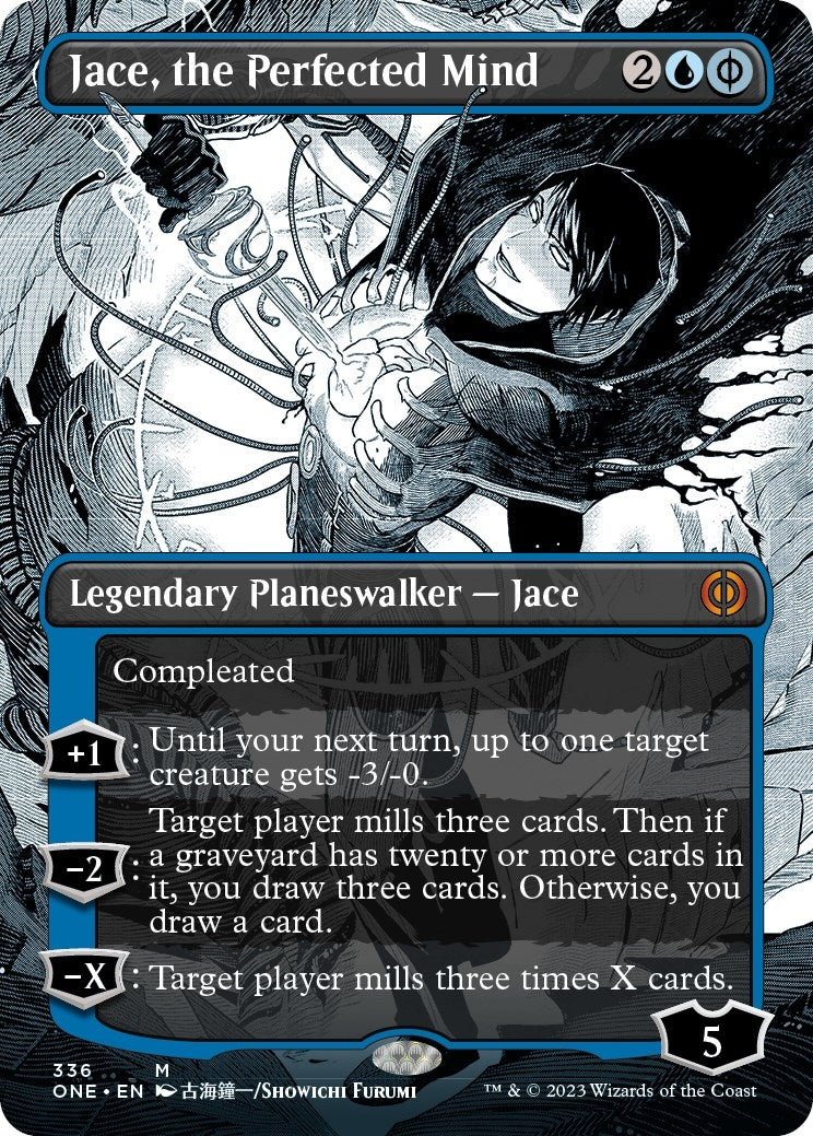 Jace, the Perfected Mind (Borderless) (336) (ONE)