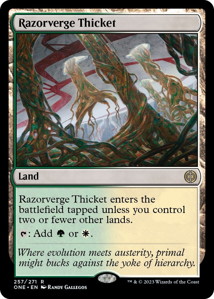 Razorverge Thicket (257) (ONE)