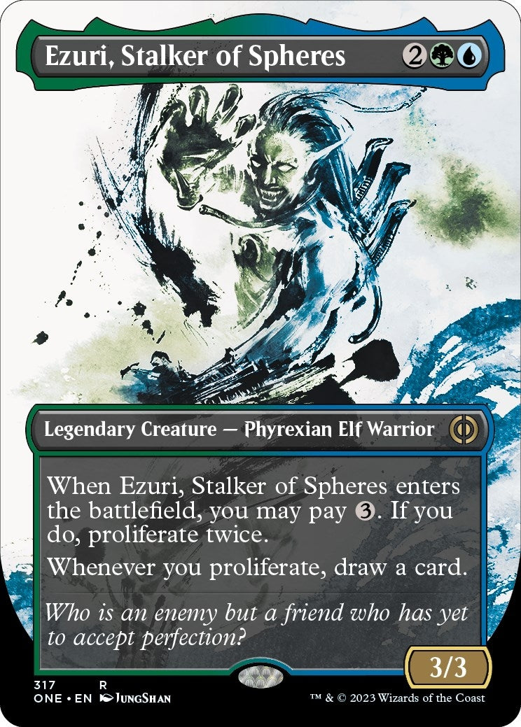 Ezuri, Stalker of Spheres (Showcase) (317) (ONE)