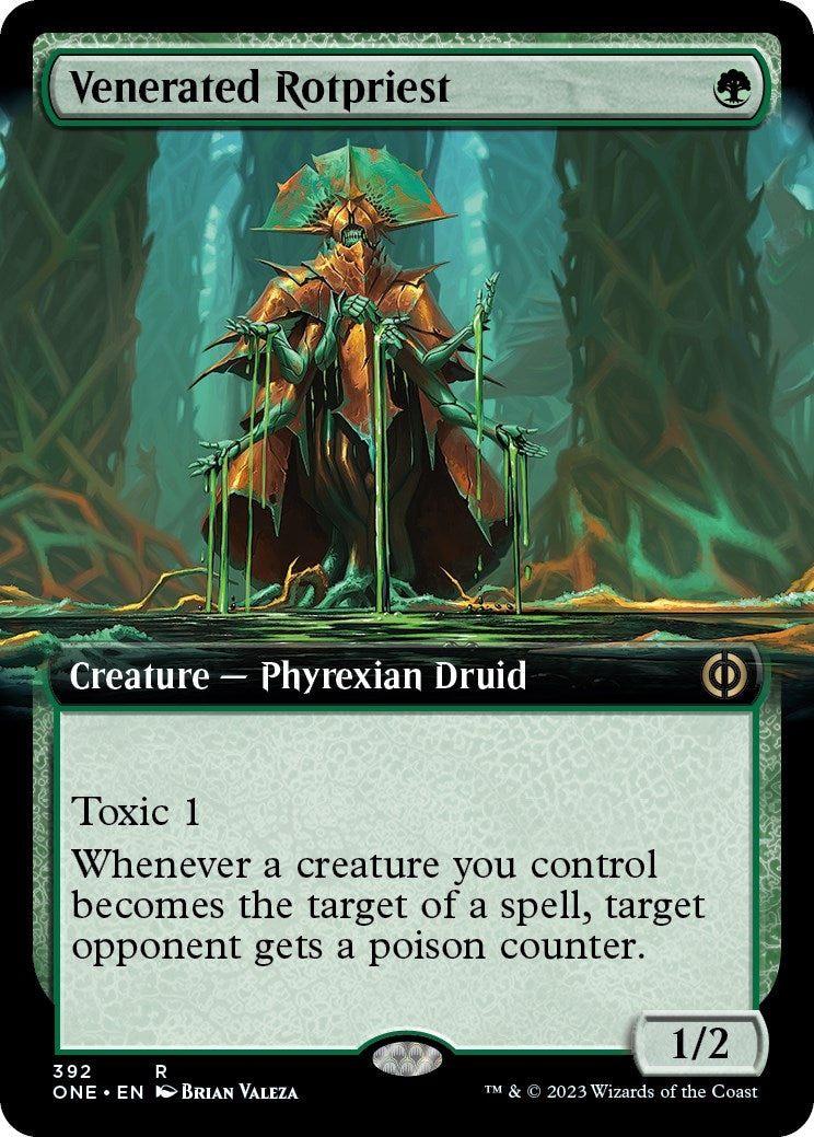 Venerated Rotpriest (Extended Art) (392) (ONE)
