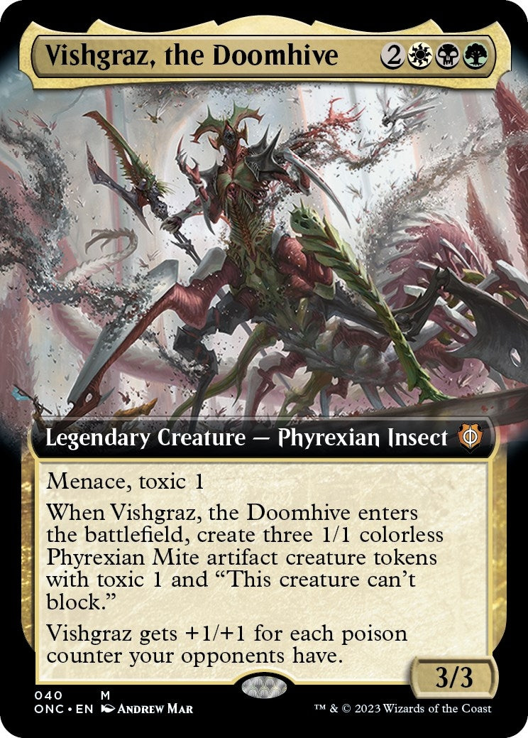 Vishgraz, the Doomhive (Extended Art) (40) (ONC)