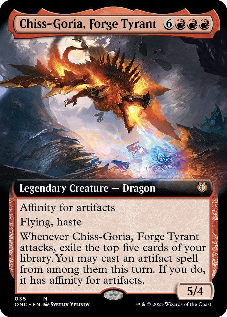 Chiss-Goria, Forge Tyrant (Extended Art) (35) (ONC)