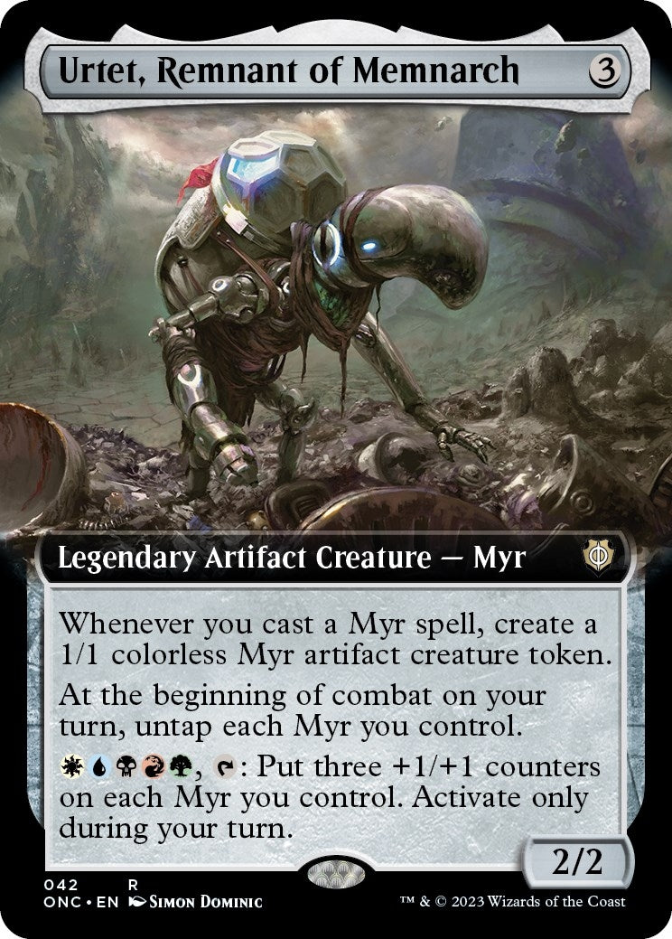 Urtet, Remnant of Memnarch (Extended Art) (42) (ONC)