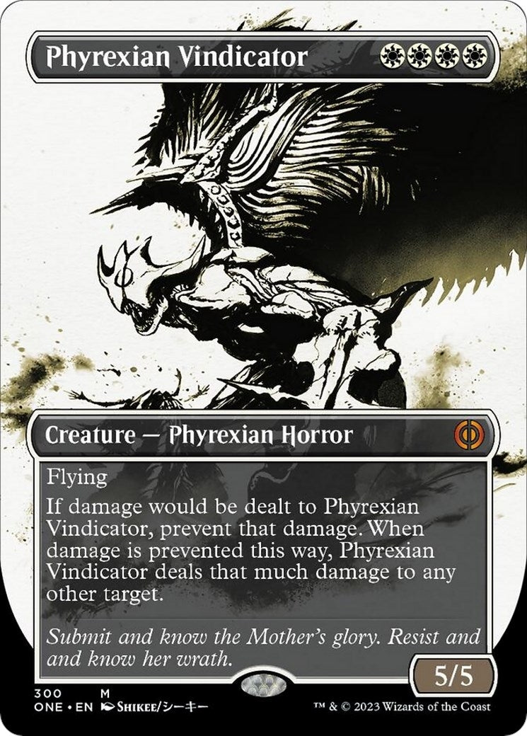 Phyrexian Vindicator (Showcase) (300) (ONE)