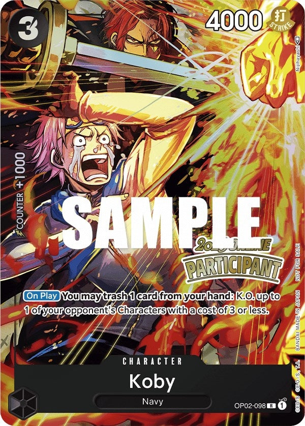 Koby (Online Regional 2023) [Participant] (OP02-098) (OP-PR)