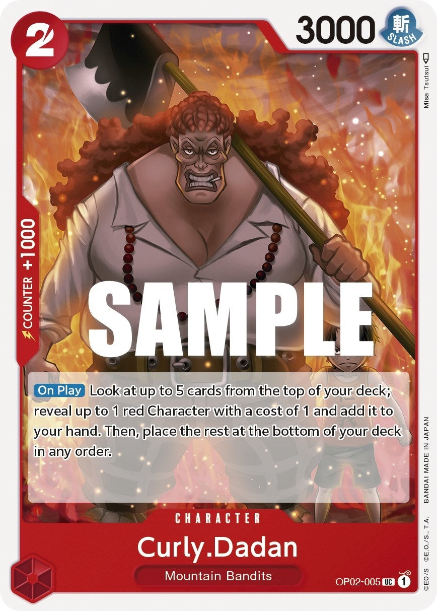 Curly.Dadan (OP02-005) (OP02)
