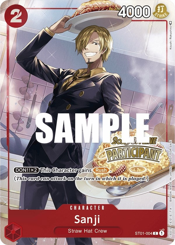 Sanji (Offline Regional 2023) [Participant] (ST01-004) (OP-PR)