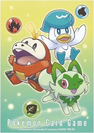 Pokemon Center Japan Exclusive Card Sleeves - Sprigatito, Fuecoco & Quaxly (64-Pack) - Pokemon International Card Sleeves
