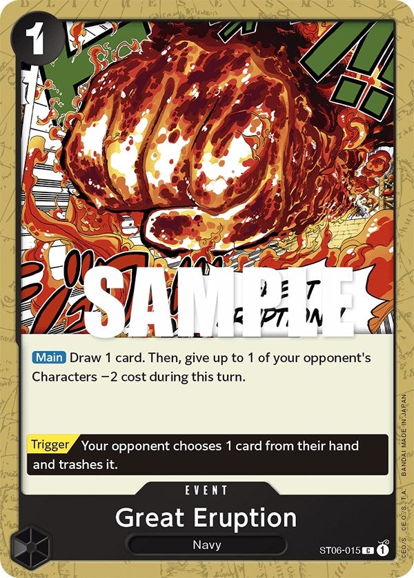 Great Eruption (ST06-015) (ST-06)