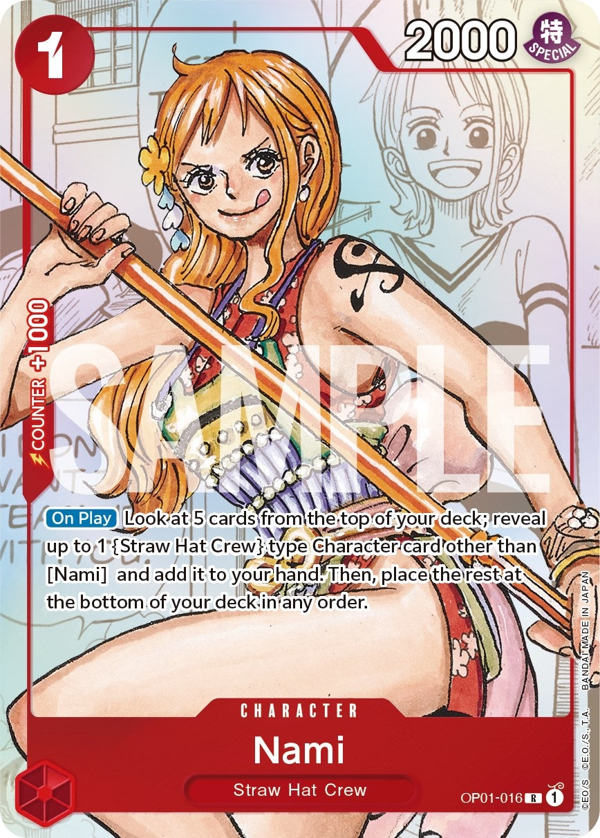 Nami - OP01-016 (Alternate Art) (OP01-016) (OP-PR)