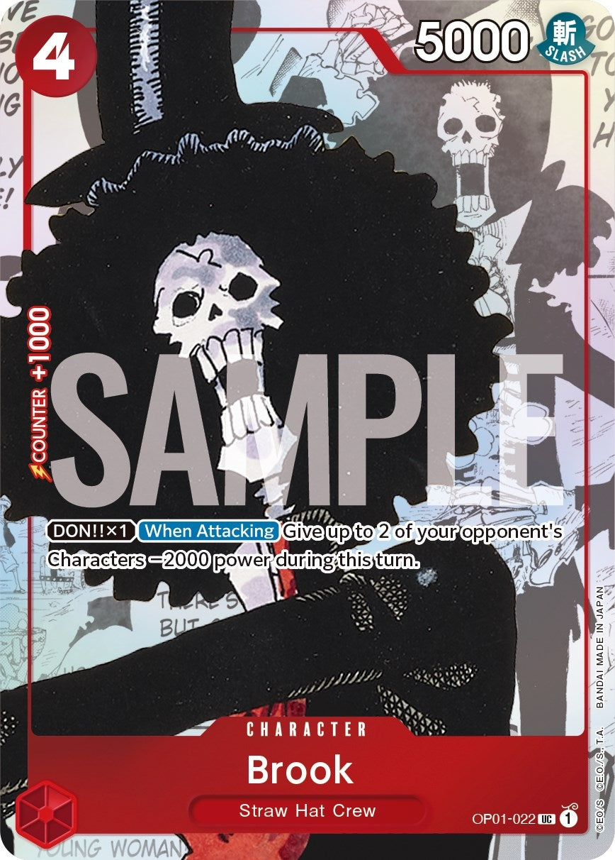 Brook - OP01-022 (Alternate Art) (OP01-022) (OP-PR)
