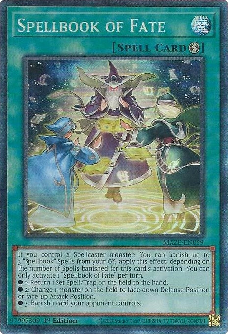 Spellbook of Fate (CR) (MAZE-EN059) (MAZE)