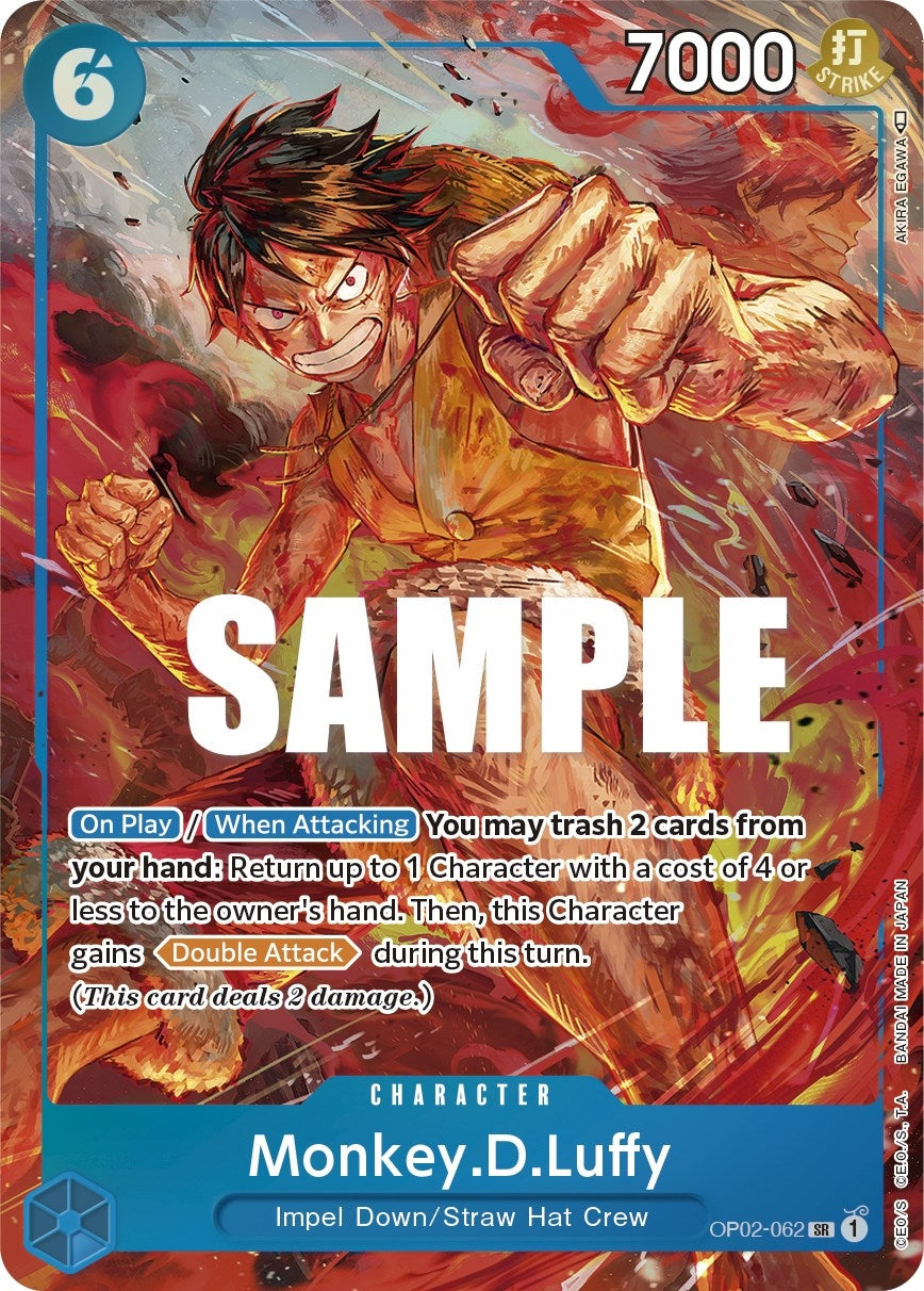 Monkey.D.Luffy (062) (Alternate Art) (OP02-062) (OP02)