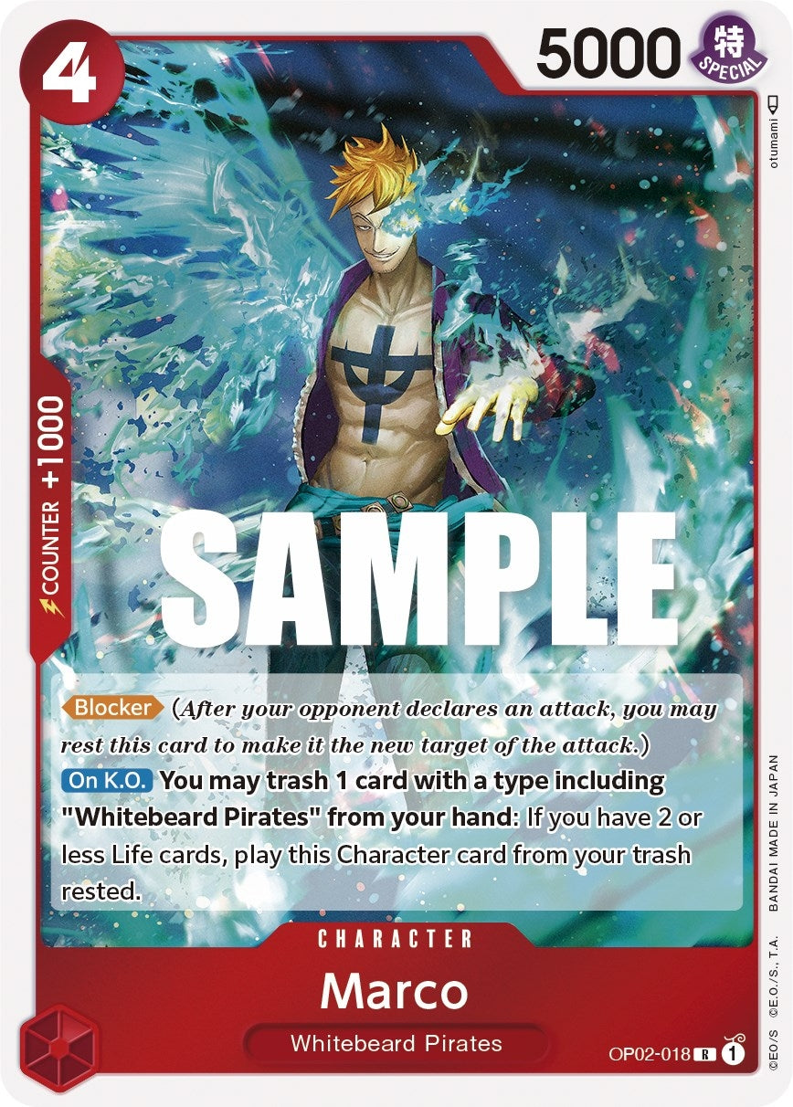 Image for Marco (OP02-018) (OP02) - One Piece Card Game