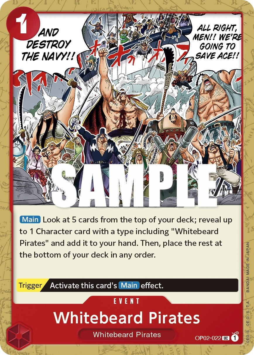 Whitebeard Pirates (OP02-022) (OP02)