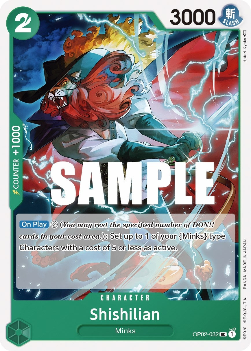 Image for Shishilian (OP02-032) (OP02) - One Piece Card Game