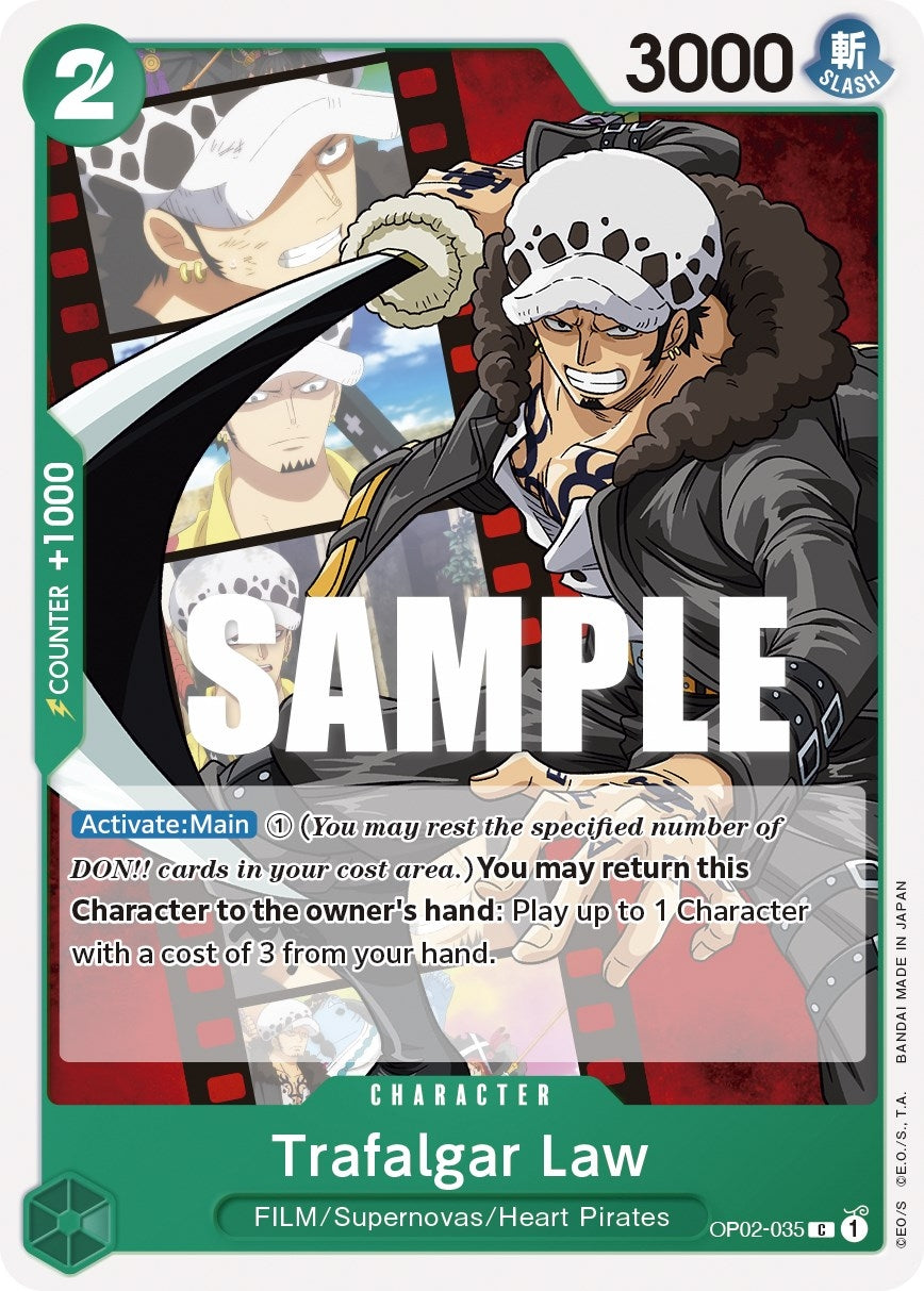 Trafalgar Law (OP02-035) (OP02)