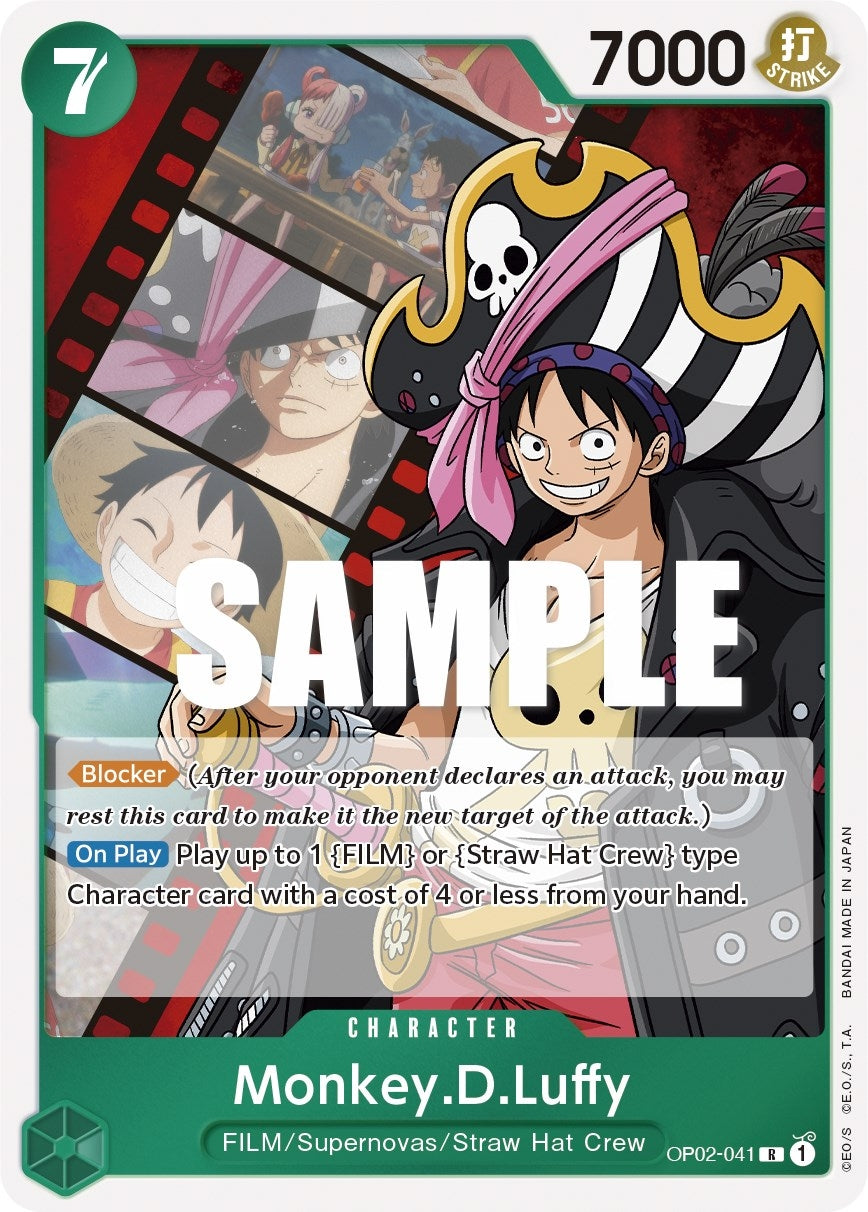 Monkey.D.Luffy (041) (OP02-041) (OP02)