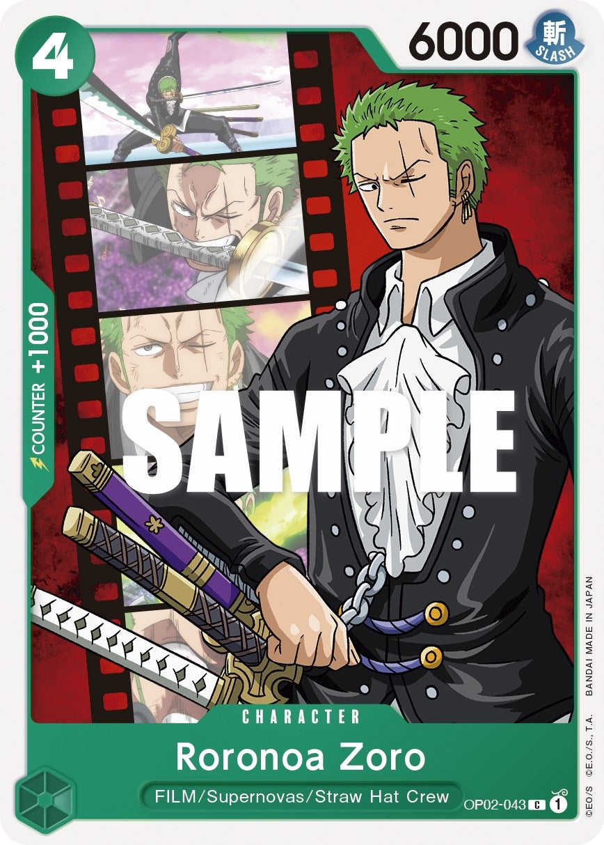Roronoa Zoro (OP02-043) (OP02)