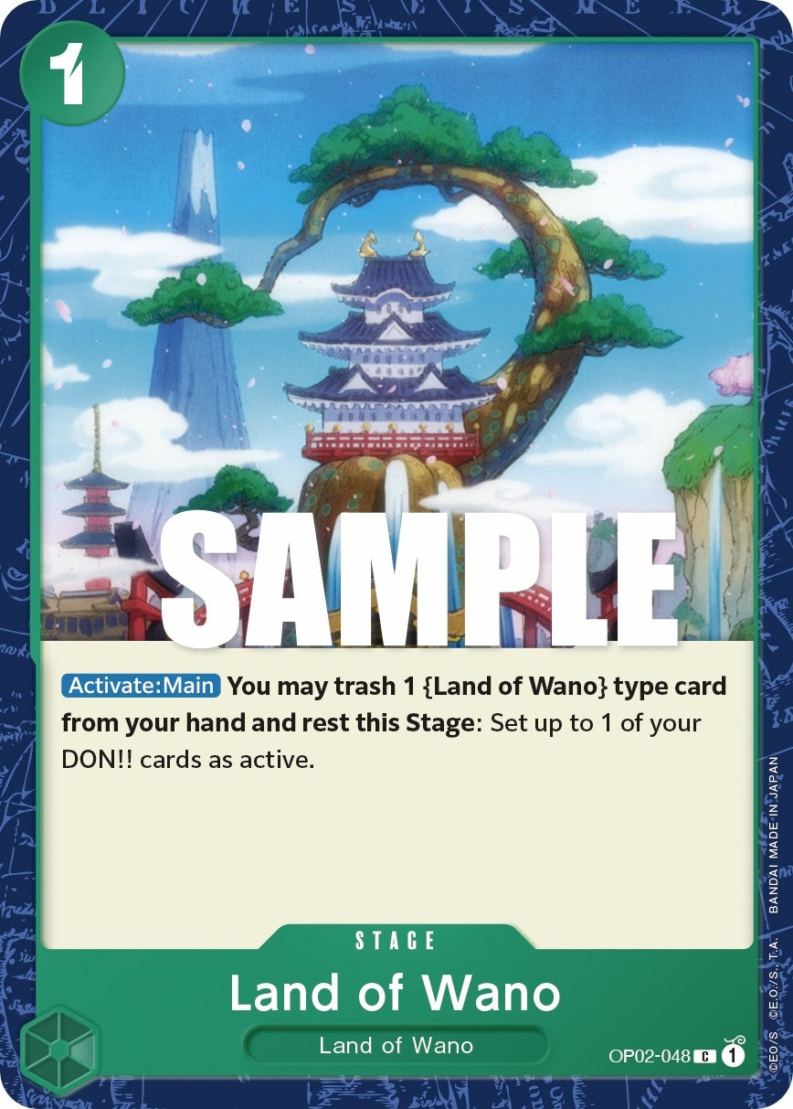 Image for Land of Wano (OP02-048) (OP02) - One Piece Card Game