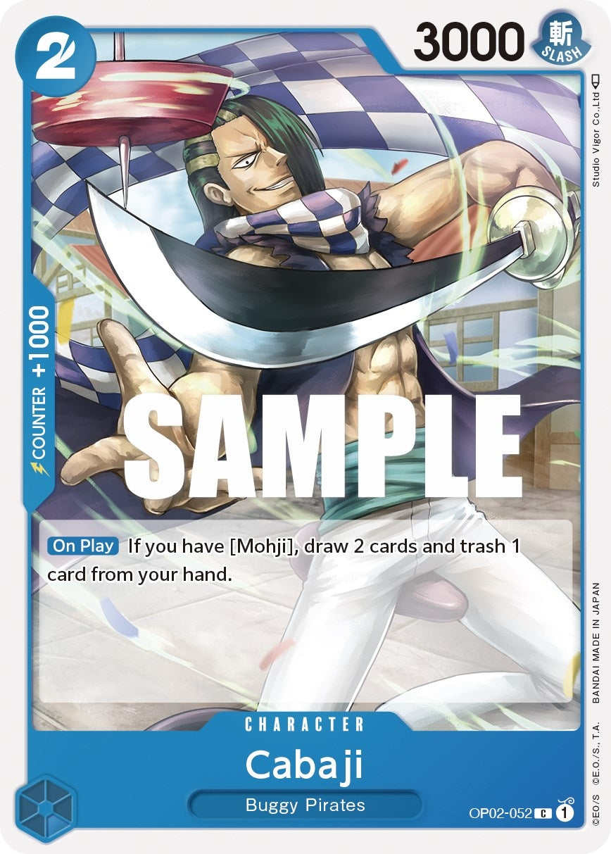 Image for Cabaji (OP02-052) (OP02) - One Piece Card Game