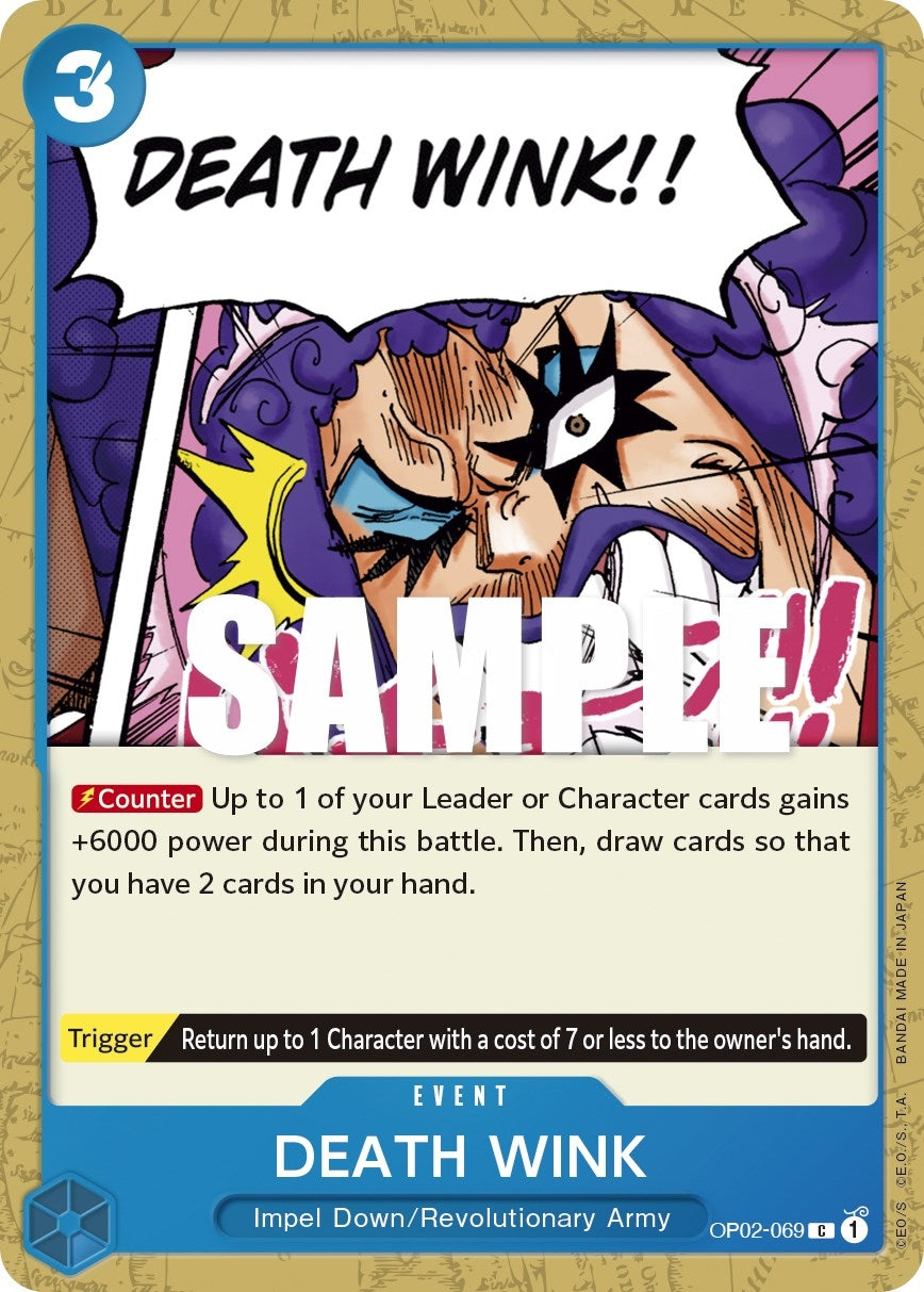 Image for DEATH WINK (OP02-069) (OP02) - One Piece Card Game