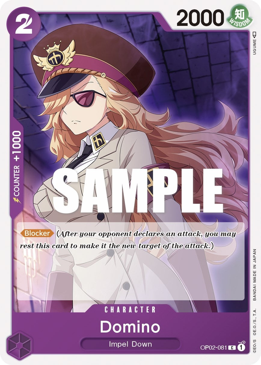 Image for Domino (OP02-081) (OP02) - One Piece Card Game
