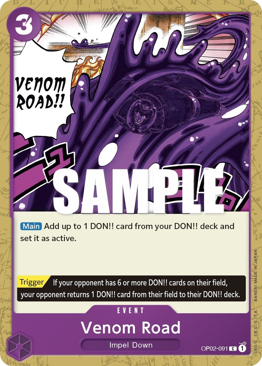 Venom Road (OP02-091) (OP02)
