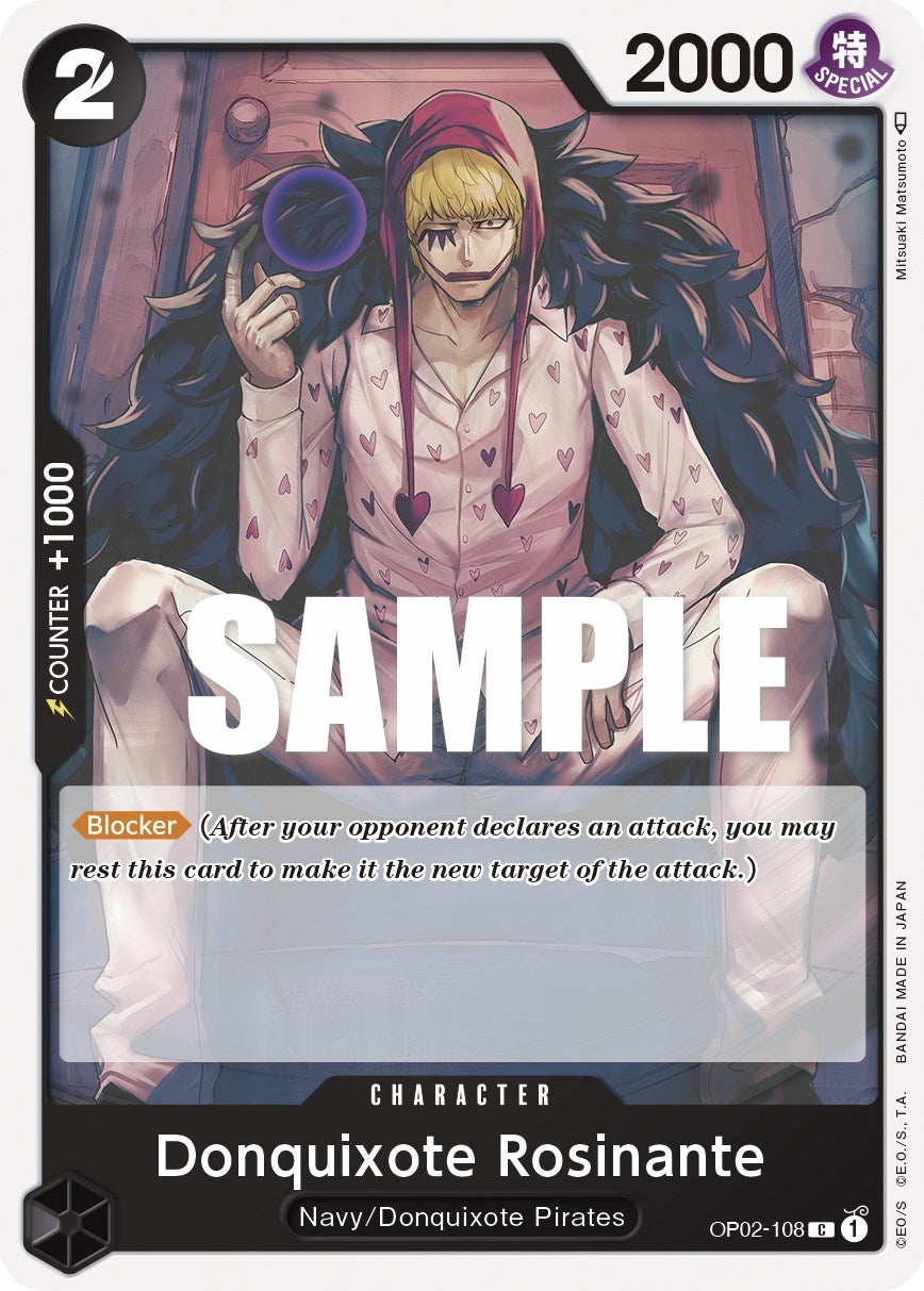 Image for Donquixote Rosinante (OP02-108) (OP02) - One Piece Card Game