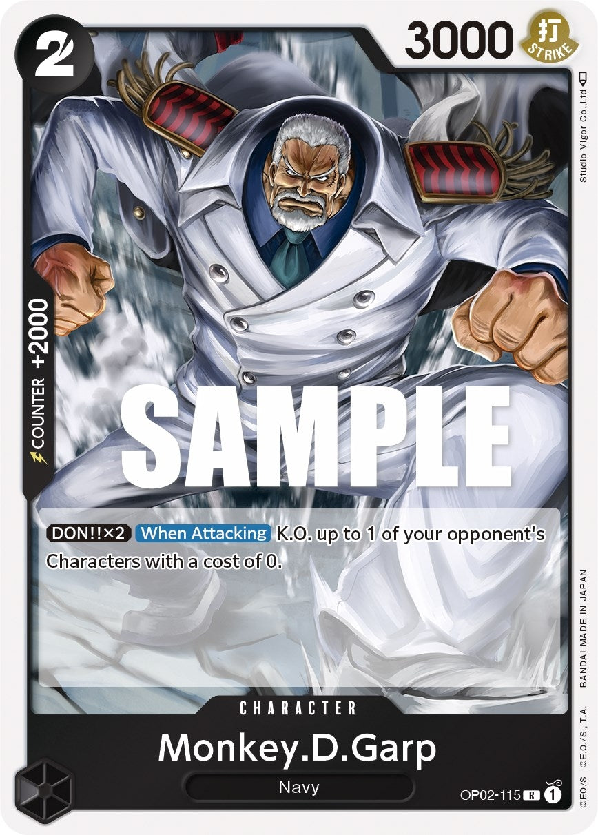 Monkey.D.Garp (115) (OP02-115) (OP02)
