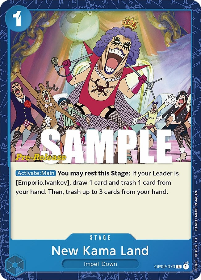 New Kama Land (OP02-070) (OP02 PRE)