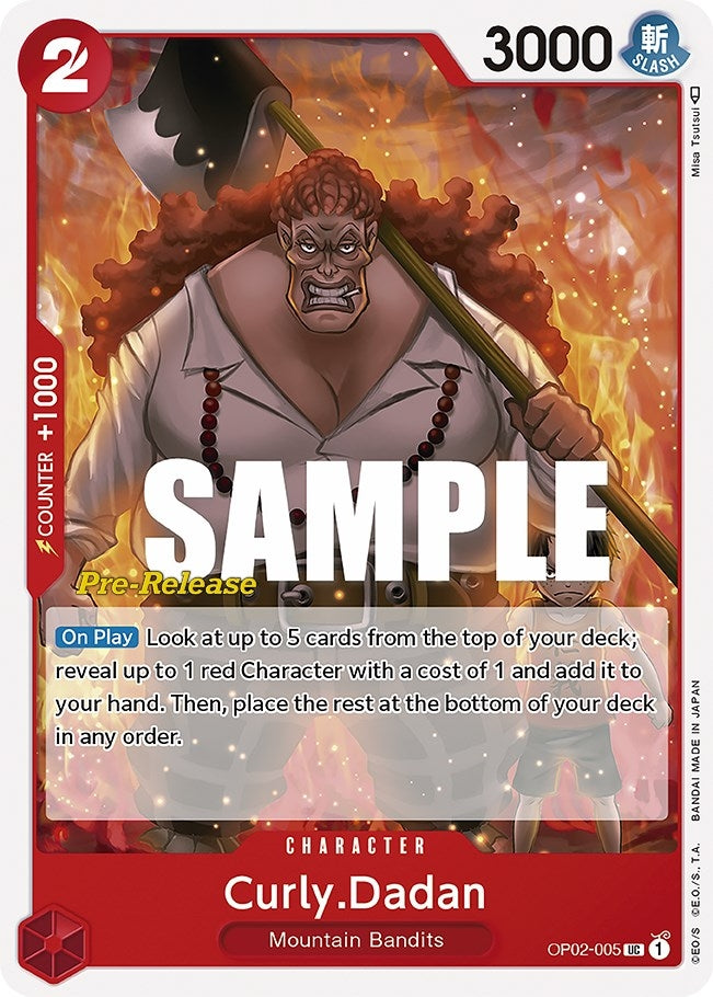 Curly.Dadan (OP02-005) (OP02 PRE)