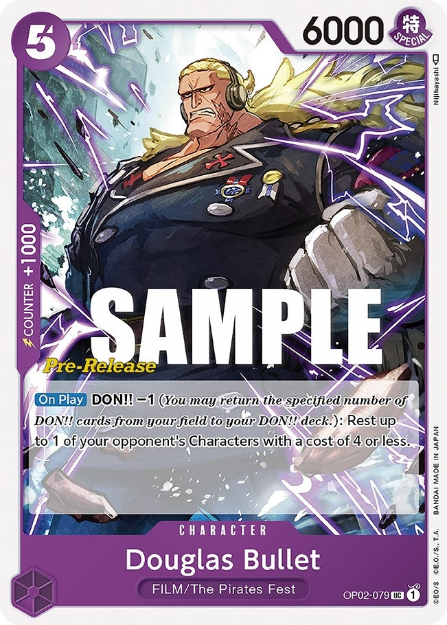 Image for Douglas Bullet (OP02-079) (OP02 PRE) - One Piece Card Game