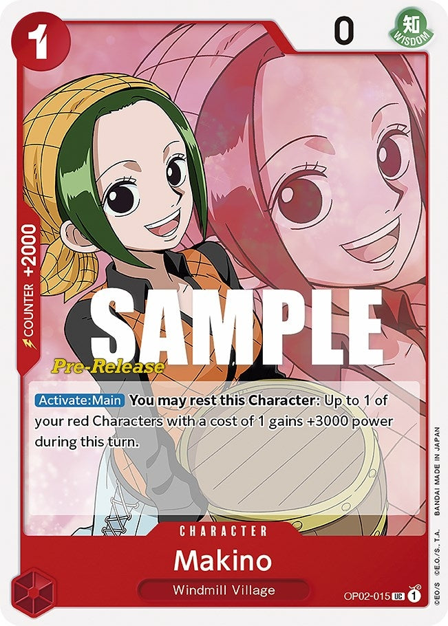 Makino (OP02-015) (OP02 PRE)