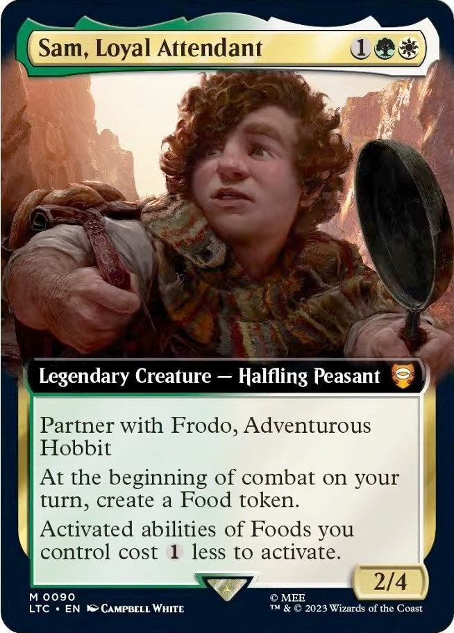 Sam, Loyal Attendant (Extended Art) (90) (LTC)