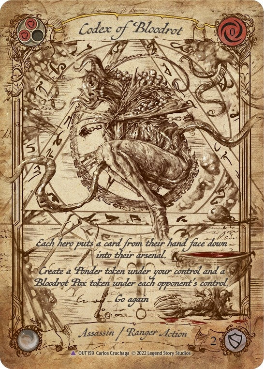 Codex of Bloodrot (Marvel) (OUT159) (OUT)