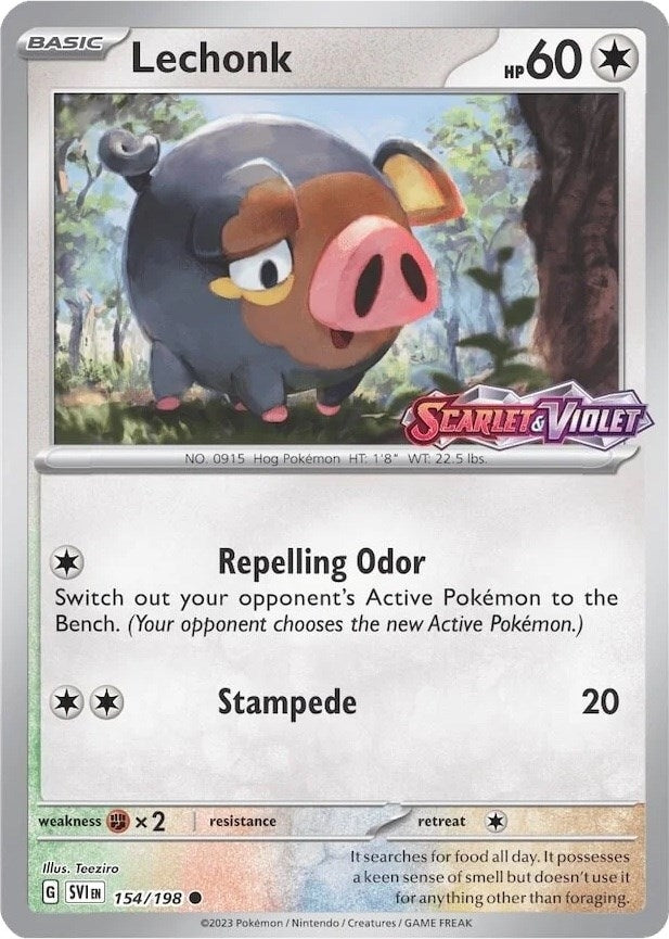 Lechonk - 154/198 (Store Promo) (154/198) (MCAP)