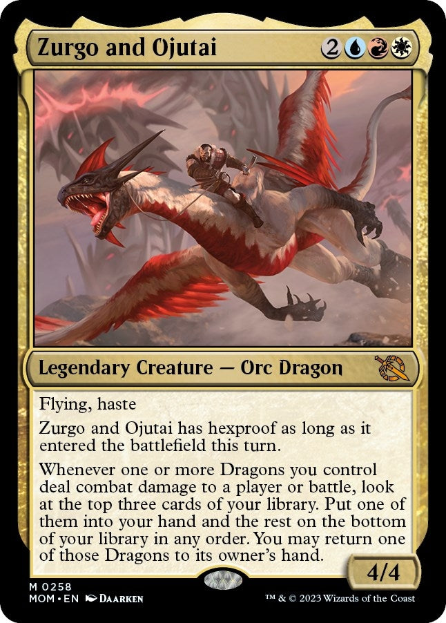 Zurgo and Ojutai (258) (MOM)