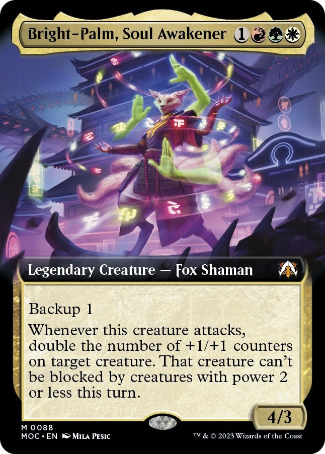 Bright-Palm, Soul Awakener (Extended Art) (88) (MOC)
