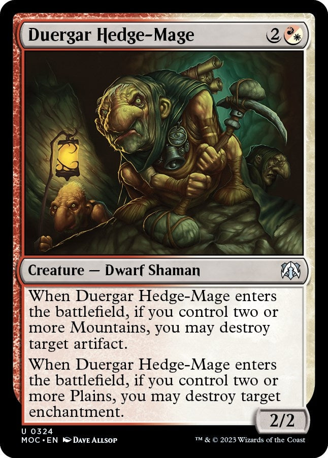 Duergar Hedge-Mage (324) (MOC)