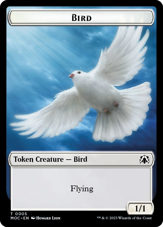 Bird // Kobolds of Kher Keep Double-Sided Token (5 // 27) (MOC)